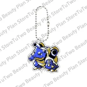 Creative Anime Pixel Mewtwo Charizard Psyduck Bulbasaur Acrylic Keychain Students Decor Bag Móc Treo Đeo Thoại, Standee, Móc Khoá In Theo Yêu Cầu, Chất Liệu Mica Dày 4mm, Kích Thước 5.5 Cm, Có In Test Mẫu