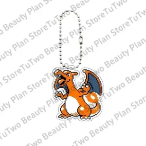 Creative Anime Pixel Mewtwo Charizard Psyduck Bulbasaur Acrylic Keychain Students Decor Bag Móc Treo Đeo Thoại, Standee, Móc Khoá In Theo Yêu Cầu, Chất Liệu Mica Dày 4mm, Kích Thước 5.5 Cm, Có In Test Mẫu