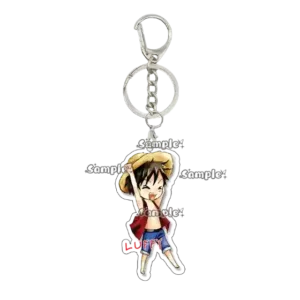 Creative Funny Anime Nami Usopp Luffy Tony Tony Chopper Cartoon Double-sided Acrylic Móc Treo Đeo Thoại, Standee, Móc Khoá In Theo Yêu Cầu, Chất Liệu Mica Dày 4mm, Kích Thước 5.5 Cm, Có In Test Mẫu