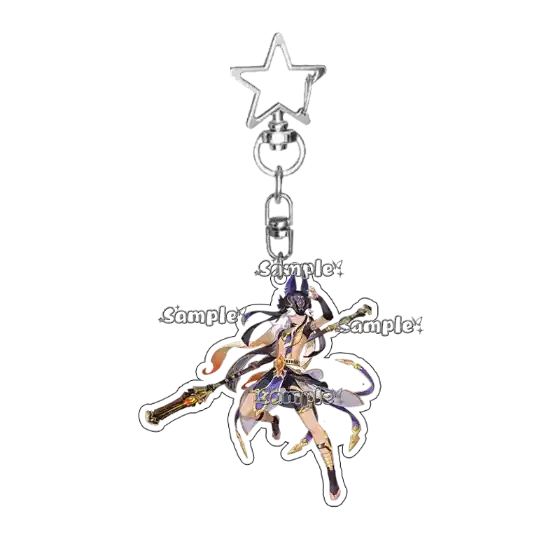 Creative Kamisato Ayato Sucrose Anime Acrylic Keychain Backpack Pendant Accessories Charm Móc Treo Đeo Thoại, Standee, Móc Khoá In Theo Yêu Cầu, Chất Liệu Mica Dày 4mm, Kích Thước 5.5 Cm, Có In Test Mẫu