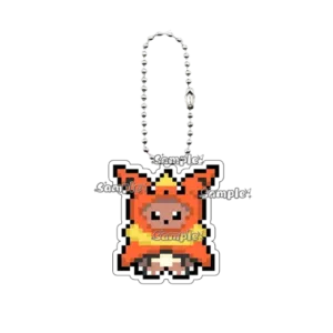 Creative Pixel Flareon Glaceon Umbreon Eevee Anime Acrylic Keychain Figure Keyring For Móc Treo Đeo Thoại, Standee, Móc Khoá In Theo Yêu Cầu, Chất Liệu Mica Dày 4mm, Kích Thước 5.5 Cm, Có In Test Mẫu