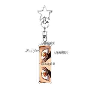 Creative Popular Anime Character Kamado Nezuko Agatsuma Zenitsu Tsuyuri Eye Acrylic Keychain Móc Treo Đeo Thoại, Standee, Móc Khoá In Theo Yêu Cầu, Chất Liệu Mica Dày 4mm, Kích Thước 5.5 Cm, Có In Test Mẫu