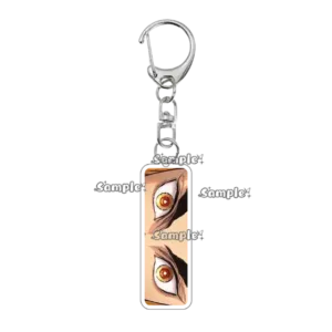 Creative Popular Anime Character Kamado Nezuko Agatsuma Zenitsu Tsuyuri Eye Acrylic Keychain Móc Treo Đeo Thoại, Standee, Móc Khoá In Theo Yêu Cầu, Chất Liệu Mica Dày 4mm, Kích Thước 5.5 Cm, Có In Test Mẫu