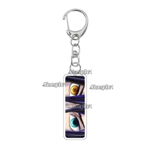 Creative Popular Anime Character Kamado Nezuko Agatsuma Zenitsu Tsuyuri Eye Acrylic Keychain Móc Treo Đeo Thoại, Standee, Móc Khoá In Theo Yêu Cầu, Chất Liệu Mica Dày 4mm, Kích Thước 5.5 Cm, Có In Test Mẫu