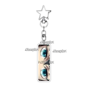 Creative Popular Anime Character Kamado Nezuko Agatsuma Zenitsu Tsuyuri Eye Acrylic Keychain Móc Treo Đeo Thoại, Standee, Móc Khoá In Theo Yêu Cầu, Chất Liệu Mica Dày 4mm, Kích Thước 5.5 Cm, Có In Test Mẫu