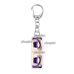 Creative Popular Anime Character Kamado Nezuko Agatsuma Zenitsu Tsuyuri Eye Acrylic Keychain Móc Treo Đeo Thoại, Standee, Móc Khoá In Theo Yêu Cầu, Chất Liệu Mica Dày 4mm, Kích Thước 5.5 Cm, Có In Test Mẫu