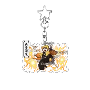 Creative Y2k Anime Cartoon Tanjiro Kamado Nezuko Shinobu Acrylic Keychain Accessories Car Móc Treo Đeo Thoại, Standee, Móc Khoá In Theo Yêu Cầu, Chất Liệu Mica Dày 4mm, Kích Thước 5.5 Cm, Có In Test Mẫu