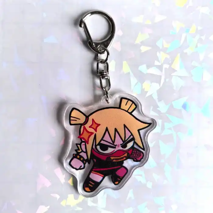 Crooked Boy Scott Pilgrim Takes Off Acrylic Keychain Birthday Gift For Boys And Girls Móc Treo Đeo Thoại, Standee, Móc Khoá In Theo Yêu Cầu, Chất Liệu Mica Dày 4mm, Kích Thước 5.5 Cm, Có In Test Mẫu