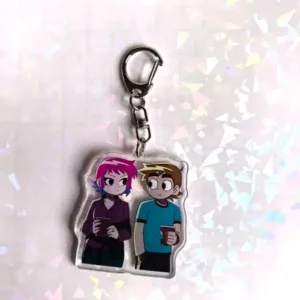 Crooked Boy Scott Pilgrim Takes Off Acrylic Keychain Birthday Gift For Boys And Girls Móc Treo Đeo Thoại, Standee, Móc Khoá In Theo Yêu Cầu, Chất Liệu Mica Dày 4mm, Kích Thước 5.5 Cm, Có In Test Mẫu