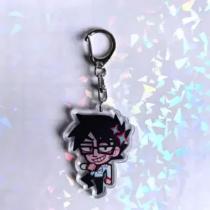 Crooked Boy Scott Pilgrim Takes Off Acrylic Keychain Birthday Gift For Boys And Girls Móc Treo Đeo Thoại, Standee, Móc Khoá In Theo Yêu Cầu, Chất Liệu Mica Dày 4mm, Kích Thước 5.5 Cm, Có In Test Mẫu