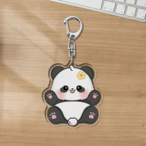 Custom Keychains Cartoon Key Chain Photo Customized Anime Charms Hologram Clear Acrylic Móc Treo Đeo Thoại, Standee, Móc Khoá In Theo Yêu Cầu, Chất Liệu Mica Dày 4mm, Kích Thước 5.5 Cm, Có In Test Mẫu