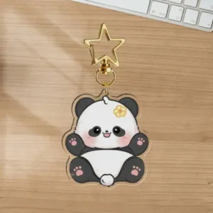 Custom Keychains Cartoon Key Chain Photo Customized Anime Charms Hologram Clear Acrylic Móc Treo Đeo Thoại, Standee, Móc Khoá In Theo Yêu Cầu, Chất Liệu Mica Dày 4mm, Kích Thước 5.5 Cm, Có In Test Mẫu