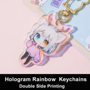 Custom Pet Keychains Cartoon Llavero Key Chain Photo Customized Anime Charms Clear Acrylic Móc Treo Đeo Thoại, Standee, Móc Khoá In Theo Yêu Cầu, Chất Liệu Mica Dày 4mm, Kích Thước 5.5 Cm, Có In Test Mẫu