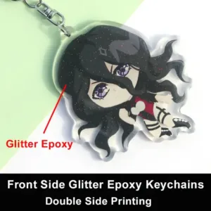 Custom Photo Keychains Cartoon Key Chain Customized Birthday Anime Charms Hologram Clear Móc Treo Đeo Thoại, Standee, Móc Khoá In Theo Yêu Cầu, Chất Liệu Mica Dày 4mm, Kích Thước 5.5 Cm, Có In Test Mẫu