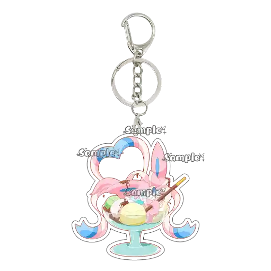 Cute Anime Eevee Umbreon Jolteon Pkm Acrylic Car Keychain Accessories Kawaii Cartoon Figure Móc Treo Đeo Thoại, Standee, Móc Khoá In Theo Yêu Cầu, Chất Liệu Mica Dày 4mm, Kích Thước 5.5 Cm, Có In Test Mẫu