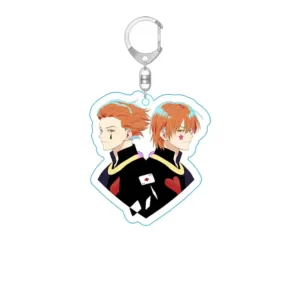 Cute Anime Hunter Boy Acrylic Keychain Model Cosplay Characters Ornament Accessories Móc Treo Đeo Thoại, Standee, Móc Khoá In Theo Yêu Cầu, Chất Liệu Mica Dày 4mm, Kích Thước 5.5 Cm, Có In Test Mẫu