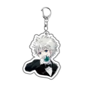 Cute Anime Hunter X Hunter Acrylic Keychain Model Cosplay Characters Ornament Accessories Móc Treo Đeo Thoại, Standee, Móc Khoá In Theo Yêu Cầu, Chất Liệu Mica Dày 4mm, Kích Thước 5.5 Cm, Có In Test Mẫu