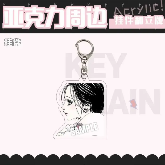 cute-black-and-white-style-nana-keychain-var4-1789602644356-775 Cute Black And White Style Nana Keychains Accessories Anime Bag Pendant Key Chain Badge Man Móc Treo Đeo Thoại, Standee, Móc Khoá In Theo Yêu Cầu, Chất Liệu Mica Dày 4mm, Kích Thước 5.5 Cm, Có In Test Mẫu