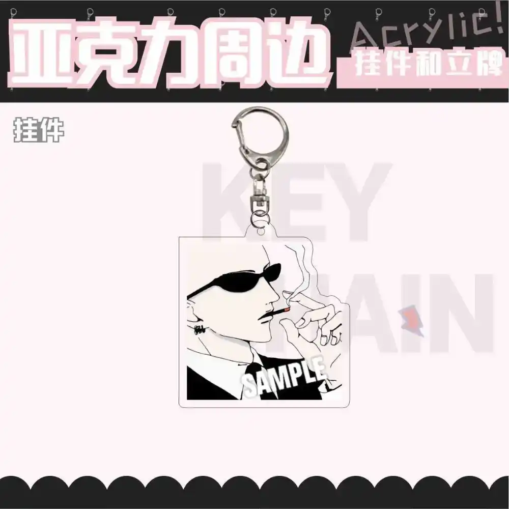cute-black-and-white-style-nana-keychain-var8-1789602652634-185 Cute Black And White Style Nana Keychains Accessories Anime Bag Pendant Key Chain Badge Man Móc Treo Đeo Thoại, Standee, Móc Khoá In Theo Yêu Cầu, Chất Liệu Mica Dày 4mm, Kích Thước 5.5 Cm, Có In Test Mẫu