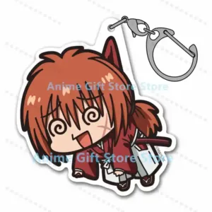 Cute Cartoon Anime Rurouni Kenshin Acrylic Keychain Figure Collectible Merch Pendant Gift Móc Treo Đeo Thoại, Standee, Móc Khoá In Theo Yêu Cầu, Chất Liệu Mica Dày 4mm, Kích Thước 5.5 Cm, Có In Test Mẫu Cute Cartoon Anime Rurouni Kenshin Acrylic Keychain Figure Collectible Merch Pendant Gift Móc Treo Đeo Thoại, Standee, Móc Khoá In Theo Yêu Cầu, Chất Liệu Mica Dày 4mm, Kích Thước 5.5 Cm, Có In Test Mẫu