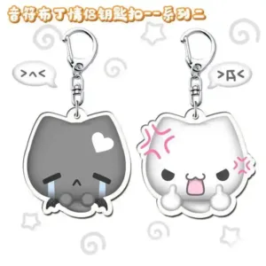Cute Cat Cat Kuro Couple Keychain Cartoon School Bag Pendant Kawaii Hanging Ornaments Móc Treo Đeo Thoại, Standee, Móc Khoá In Theo Yêu Cầu, Chất Liệu Mica Dày 4mm, Kích Thước 5.5 Cm, Có In Test Mẫu Cute Cat Cat Kuro Couple Keychain Cartoon School Bag Pendant Kawaii Hanging Ornaments Móc Treo Đeo Thoại, Standee, Móc Khoá In Theo Yêu Cầu, Chất Liệu Mica Dày 4mm, Kích Thước 5.5 Cm, Có In Test Mẫu