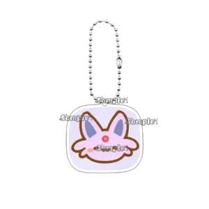 Cute Pocket Monsters Anime Eevee Umbreon Leafeon Sylveon Vaporeon Espeon Cartoon Acrylic Móc Treo Đeo Thoại, Standee, Móc Khoá In Theo Yêu Cầu, Chất Liệu Mica Dày 4mm, Kích Thước 5.5 Cm, Có In Test Mẫu