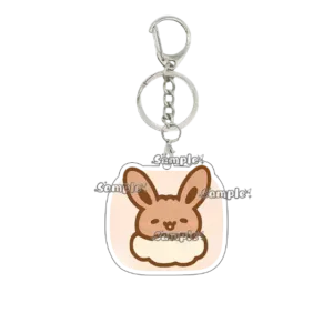 Cute Pocket Monsters Anime Eevee Umbreon Leafeon Sylveon Vaporeon Espeon Cartoon Acrylic Móc Treo Đeo Thoại, Standee, Móc Khoá In Theo Yêu Cầu, Chất Liệu Mica Dày 4mm, Kích Thước 5.5 Cm, Có In Test Mẫu