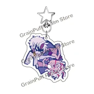 Dandadan Latest Theme Acrylic Keychain – Cute Character Key Ring, Backpack Pendant, Móc Treo Đeo Thoại, Standee, Móc Khoá In Theo Yêu Cầu, Chất Liệu Mica Dày 4mm, Kích Thước 5.5 Cm, Có In Test Mẫu