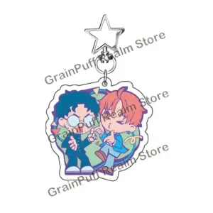 Dandadan Latest Theme Acrylic Keychain – Cute Character Key Ring, Backpack Pendant, Móc Treo Đeo Thoại, Standee, Móc Khoá In Theo Yêu Cầu, Chất Liệu Mica Dày 4mm, Kích Thước 5.5 Cm, Có In Test Mẫu