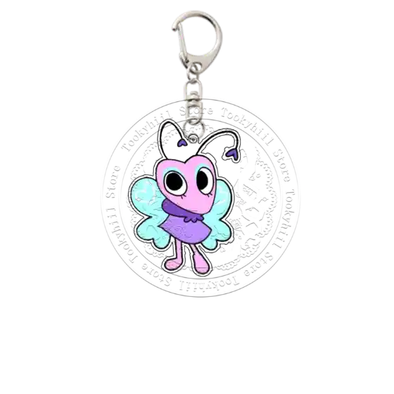 Dandy's World Plush Scraps Acrylic Pendant Game Cartoon Keychain Bag Decorate Keyring Móc Treo Đeo Thoại, Standee, Móc Khoá In Theo Yêu Cầu, Chất Liệu Mica Dày 4mm, Kích Thước 5.5 Cm, Có In Test Mẫu