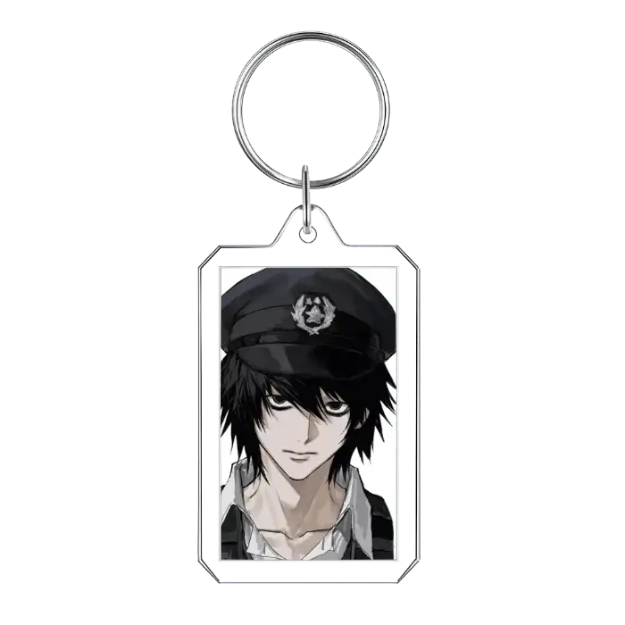 Death Note Acrylic Pendant Yagami Light Cartoon Backpack Couple Set Decor Accessories Móc Treo Đeo Thoại, Standee, Móc Khoá In Theo Yêu Cầu, Chất Liệu Mica Dày 4mm, Kích Thước 5.5 Cm, Có In Test Mẫu