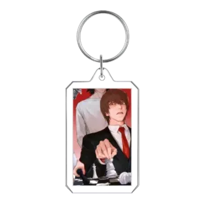 Death Note Keychain Anime Cartoon Yagami Light Acrylic Pendant Backpack Accessories Creative Móc Treo Đeo Thoại, Standee, Móc Khoá In Theo Yêu Cầu, Chất Liệu Mica Dày 4mm, Kích Thước 5.5 Cm, Có In Test Mẫu Death Note Keychain Anime Cartoon Yagami Light Acrylic Pendant Backpack Accessories Creative Móc Treo Đeo Thoại, Standee, Móc Khoá In Theo Yêu Cầu, Chất Liệu Mica Dày 4mm, Kích Thước 5.5 Cm, Có In Test Mẫu