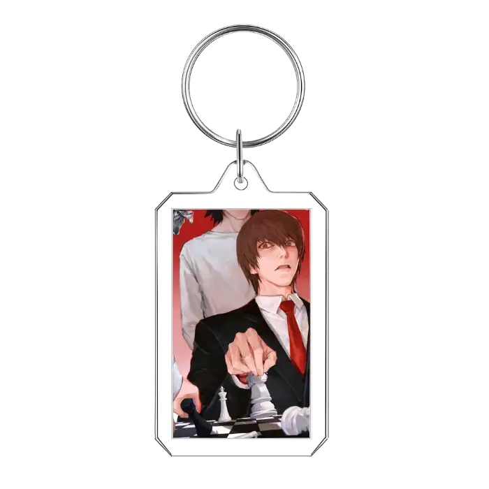death-note-keychain-anime-cartoon-yagami-var4-1789462883704-694 Death Note Keychain Anime Cartoon Yagami Light Acrylic Pendant Backpack Accessories Creative Móc Treo Đeo Thoại, Standee, Móc Khoá In Theo Yêu Cầu, Chất Liệu Mica Dày 4mm, Kích Thước 5.5 Cm, Có In Test Mẫu