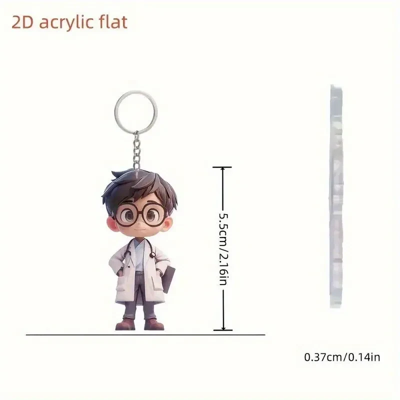 dentist-nurse-keychain-acrylic-flat-2d-c-var2-1789461452521-184 Dentist Nurse Keychain Acrylic Flat 2d Car Interior Backpack Decorative Pendant Professional Móc Treo Đeo Thoại, Standee, Móc Khoá In Theo Yêu Cầu, Chất Liệu Mica Dày 4mm, Kích Thước 5.5 Cm, Có In Test Mẫu