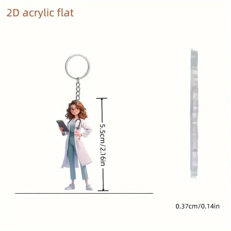 dentist-nurse-keychain-acrylic-flat-2d-c-var4-1789461455300-295 Dentist Nurse Keychain Acrylic Flat 2d Car Interior Backpack Decorative Pendant Professional Móc Treo Đeo Thoại, Standee, Móc Khoá In Theo Yêu Cầu, Chất Liệu Mica Dày 4mm, Kích Thước 5.5 Cm, Có In Test Mẫu