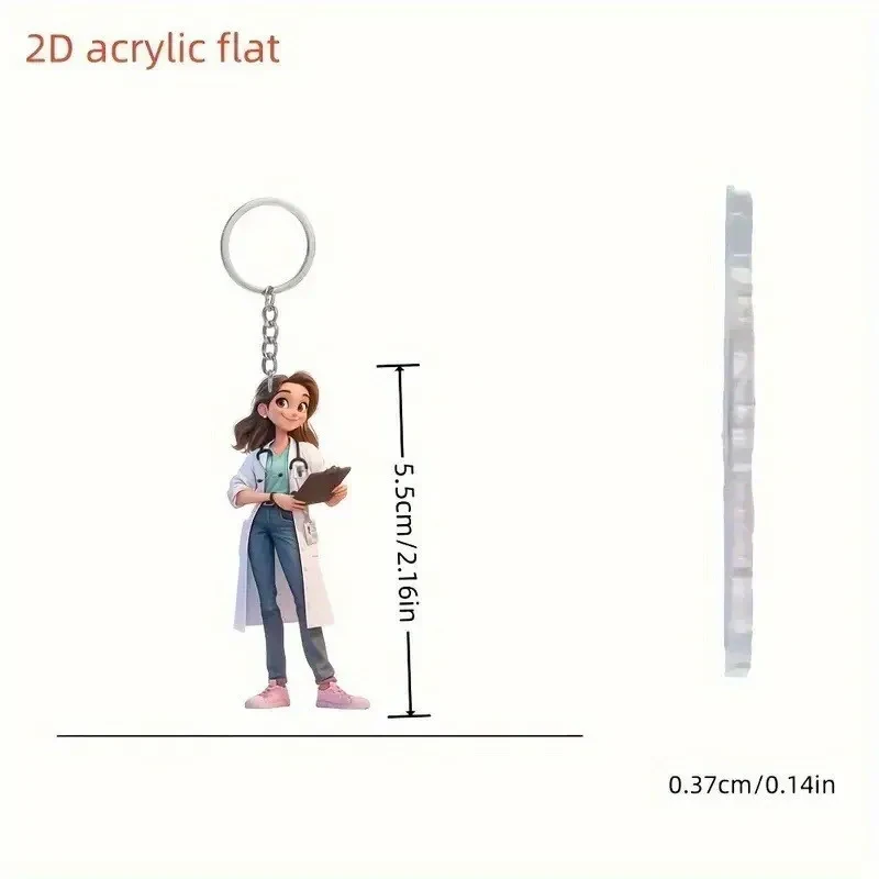 dentist-nurse-keychain-acrylic-flat-2d-c-var5-1789461456744-911 Dentist Nurse Keychain Acrylic Flat 2d Car Interior Backpack Decorative Pendant Professional Móc Treo Đeo Thoại, Standee, Móc Khoá In Theo Yêu Cầu, Chất Liệu Mica Dày 4mm, Kích Thước 5.5 Cm, Có In Test Mẫu