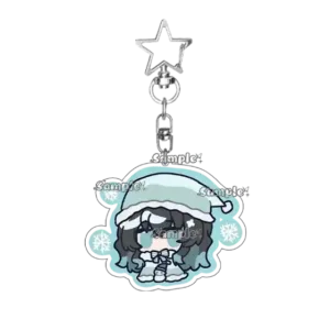 Double-sided Printing Anime Kochou Shinobu Tomioka Giyuu Tanjiro Kamado Nezuko Keychain Móc Treo Đeo Thoại, Standee, Móc Khoá In Theo Yêu Cầu, Chất Liệu Mica Dày 4mm, Kích Thước 5.5 Cm, Có In Test Mẫu