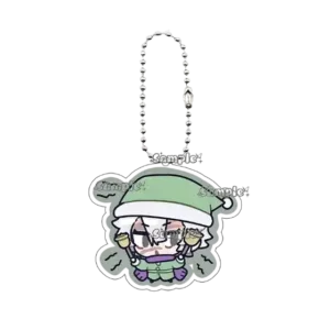 Double-sided Printing Anime Kochou Shinobu Tomioka Giyuu Tanjiro Kamado Nezuko Keychain Móc Treo Đeo Thoại, Standee, Móc Khoá In Theo Yêu Cầu, Chất Liệu Mica Dày 4mm, Kích Thước 5.5 Cm, Có In Test Mẫu