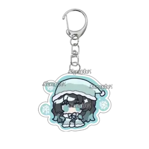 Double-sided Printing Anime Kochou Shinobu Tomioka Giyuu Tanjiro Kamado Nezuko Keychain Móc Treo Đeo Thoại, Standee, Móc Khoá In Theo Yêu Cầu, Chất Liệu Mica Dày 4mm, Kích Thước 5.5 Cm, Có In Test Mẫu