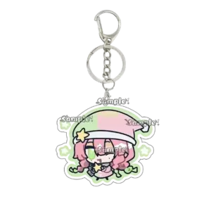 Double-sided Printing Anime Kochou Shinobu Tomioka Giyuu Tanjiro Kamado Nezuko Keychain Móc Treo Đeo Thoại, Standee, Móc Khoá In Theo Yêu Cầu, Chất Liệu Mica Dày 4mm, Kích Thước 5.5 Cm, Có In Test Mẫu