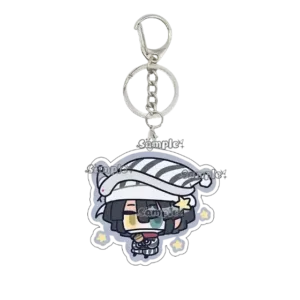 Double-sided Printing Anime Kochou Shinobu Tomioka Giyuu Tanjiro Kamado Nezuko Keychain Móc Treo Đeo Thoại, Standee, Móc Khoá In Theo Yêu Cầu, Chất Liệu Mica Dày 4mm, Kích Thước 5.5 Cm, Có In Test Mẫu
