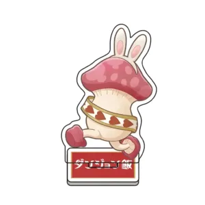 Dungeon Meshi Anime Acrylic Keychain - Kawaii Chibi Haruka Sakura, Umemiya Hajime Figure Móc Treo Đeo Thoại, Standee, Móc Khoá In Theo Yêu Cầu, Chất Liệu Mica Dày 4mm, Kích Thước 5.5 Cm, Có In Test Mẫu
