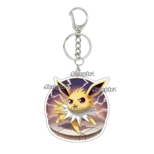 Eevee Acrylic Keychain Anime Cartoon Umbreon Jolteon Leafeon Sylveon Cute Character Accessory Móc Treo Đeo Thoại, Standee, Móc Khoá In Theo Yêu Cầu, Chất Liệu Mica Dày 4mm, Kích Thước 5.5 Cm, Có In Test Mẫu