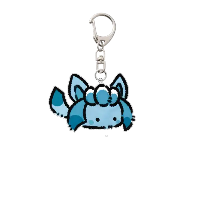 Eeveelutions Family Acrylic Keychain Anime Cartoon Bag Pendant Decor Accessories Kawaii Móc Treo Đeo Thoại, Standee, Móc Khoá In Theo Yêu Cầu, Chất Liệu Mica Dày 4mm, Kích Thước 5.5 Cm, Có In Test Mẫu