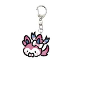 Eeveelutions Family Acrylic Keychain Anime Cartoon Bag Pendant Decor Accessories Kawaii Móc Treo Đeo Thoại, Standee, Móc Khoá In Theo Yêu Cầu, Chất Liệu Mica Dày 4mm, Kích Thước 5.5 Cm, Có In Test Mẫu