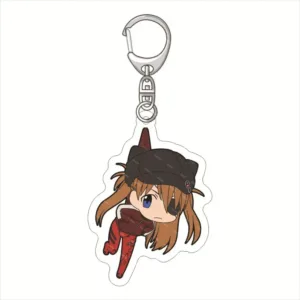 Eva New Century Evangelion Ikari Shinji Acrylic Keychain Lovely Bag Charms Pendant Gift Key Móc Treo Đeo Thoại, Standee, Móc Khoá In Theo Yêu Cầu, Chất Liệu Mica Dày 4mm, Kích Thước 5.5 Cm, Có In Test Mẫu