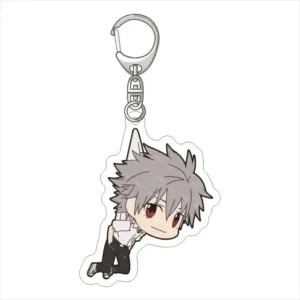 Eva New Century Evangelion Ikari Shinji Acrylic Keychain Lovely Bag Charms Pendant Gift Key Móc Treo Đeo Thoại, Standee, Móc Khoá In Theo Yêu Cầu, Chất Liệu Mica Dày 4mm, Kích Thước 5.5 Cm, Có In Test Mẫu