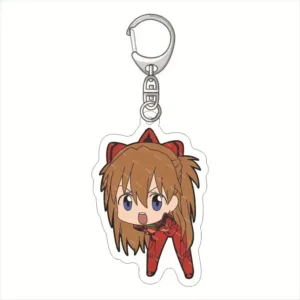 Eva New Century Evangelion Ikari Shinji Acrylic Keychain Lovely Bag Charms Pendant Gift Key Móc Treo Đeo Thoại, Standee, Móc Khoá In Theo Yêu Cầu, Chất Liệu Mica Dày 4mm, Kích Thước 5.5 Cm, Có In Test Mẫu