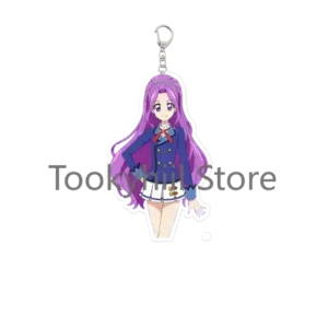 Exquisite Aikatsu Keychain Ichigo Cartoon Yume Accessories Akari Acrylic Rola Pendant Aoi Ran Móc Treo Đeo Thoại, Standee, Móc Khoá In Theo Yêu Cầu, Chất Liệu Mica Dày 4mm, Kích Thước 5.5 Cm, Có In Test Mẫu