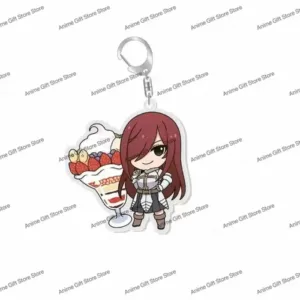 Fairy Tail Anime Acrylic Keychain Cartoon Student Fashion Creativity Small Pendant Fan Móc Treo Đeo Thoại, Standee, Móc Khoá In Theo Yêu Cầu, Chất Liệu Mica Dày 4mm, Kích Thước 5.5 Cm, Có In Test Mẫu